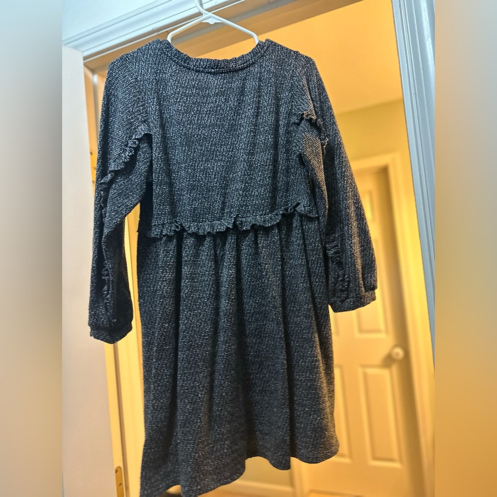 Small petite black rode dress/shirt from Anthropologie